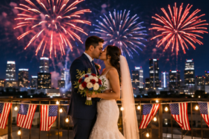 Fourth of July Wedding in Los Angeles
