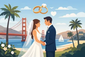 Can Tourists Get Married in California? Yes.