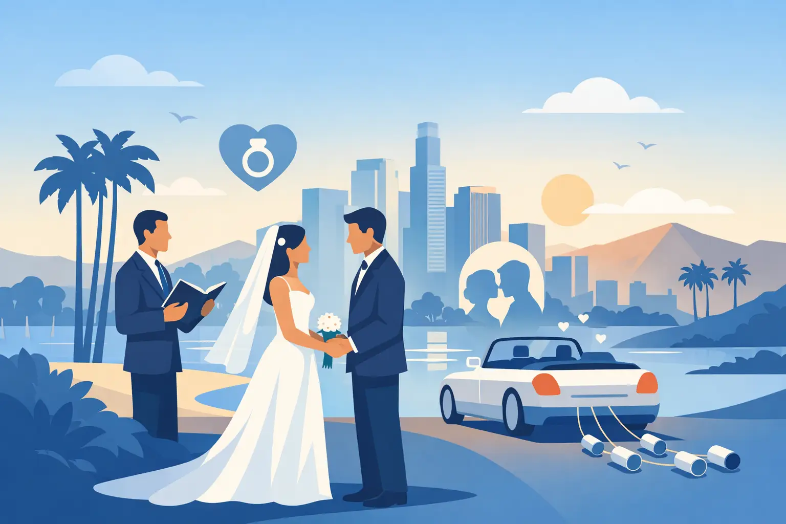 How to Marry Today in Los Angeles Without Delay