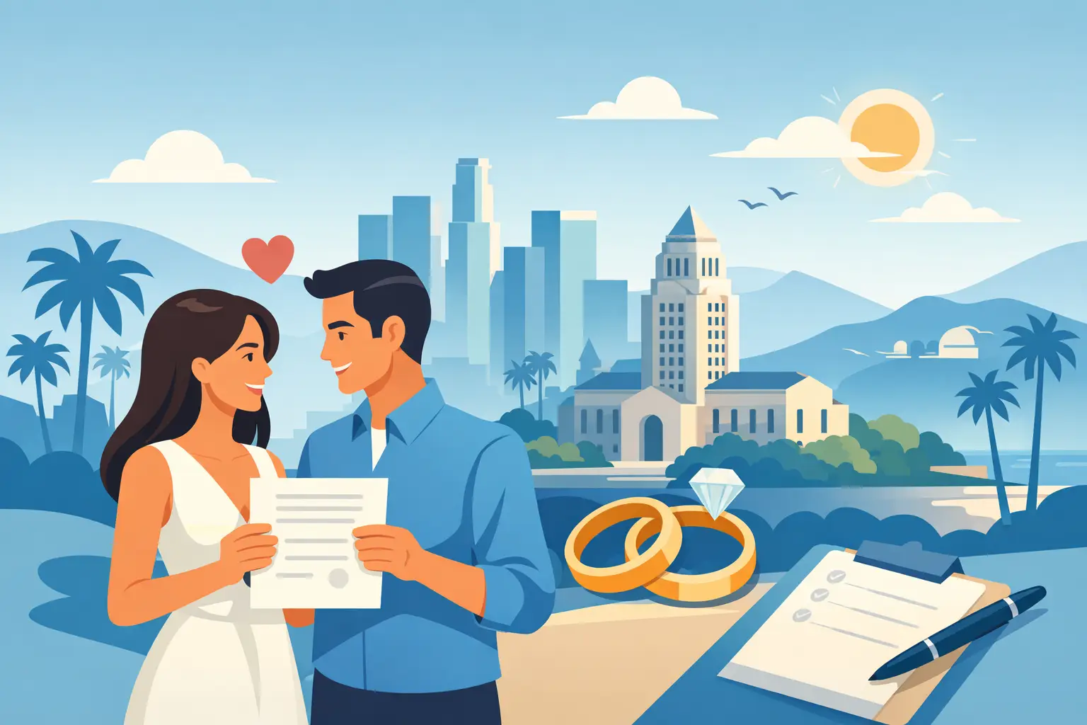 Los Angeles Marriage License Guide for Today