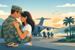 Military Marriage Before Deployment in California