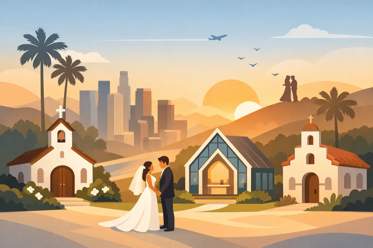 Best Los Angeles Elopement Chapels for Today