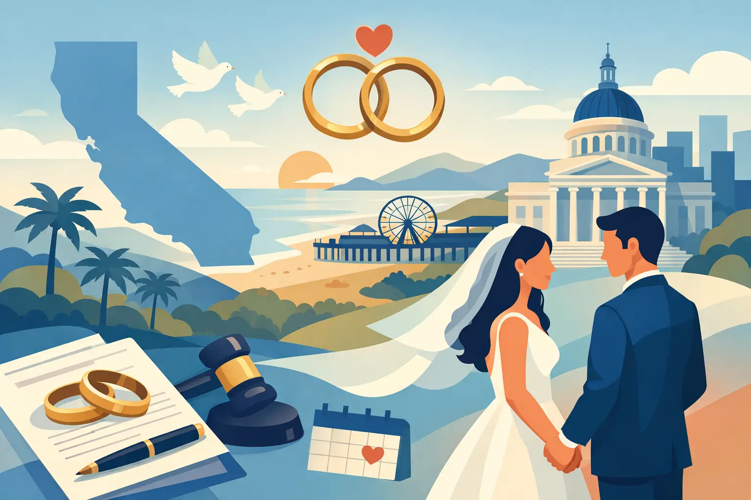California Marriage Requirements to Marry Today