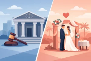 Courthouse Versus Same-Day Marriage: Which Fits?