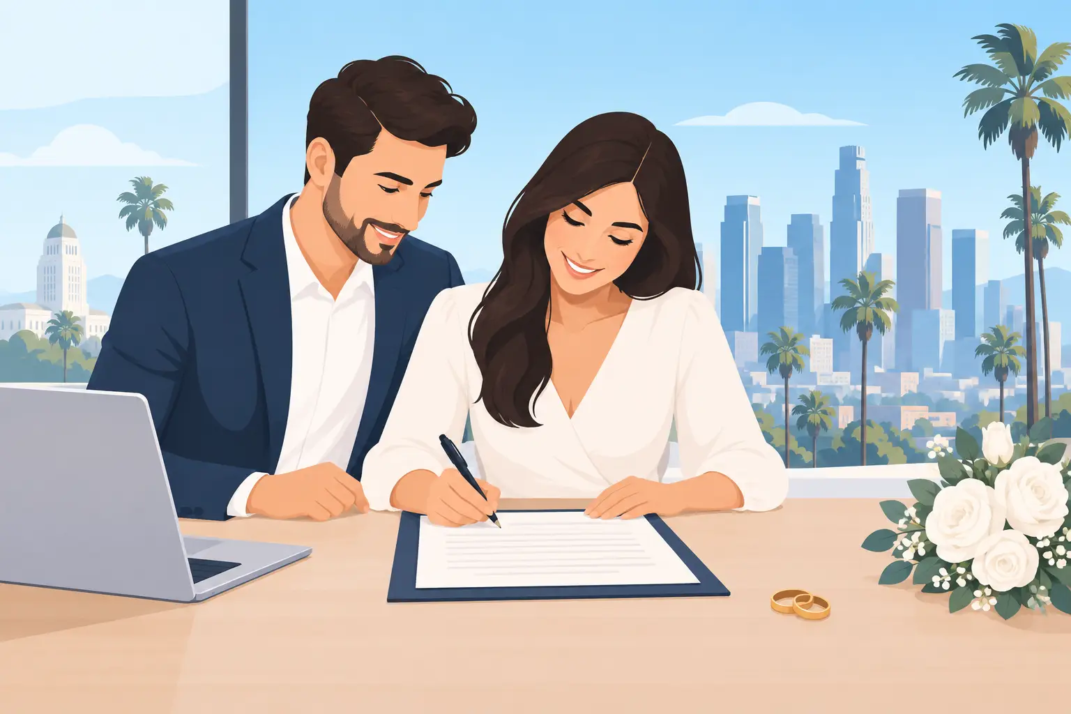 Complete Marriage Forms Quickly in Los Angeles