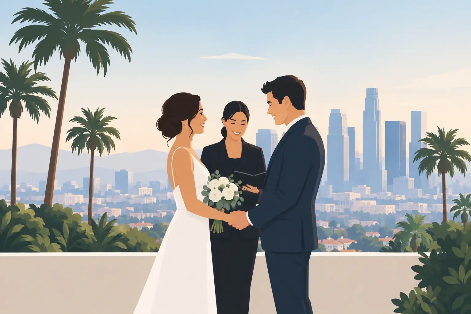 Private Legal Elopement for Couples in LA