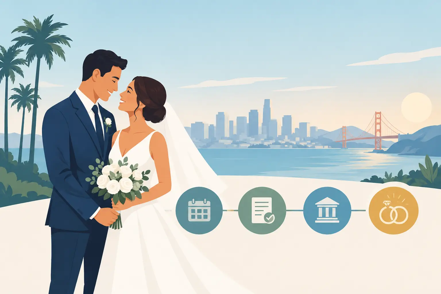 California Marriage Timeline Guide: Get Married Today