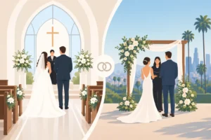 Chapel Versus Mobile Ceremony for LA Couples