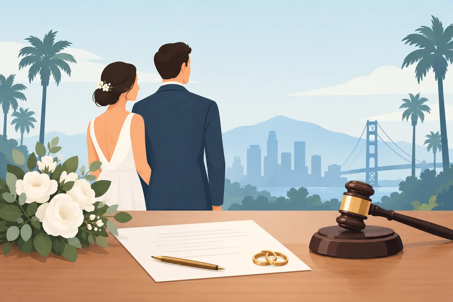 When Is Marriage Legally Effective in California?