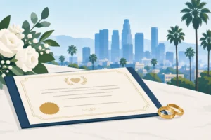When You Get a Marriage Certificate in LA