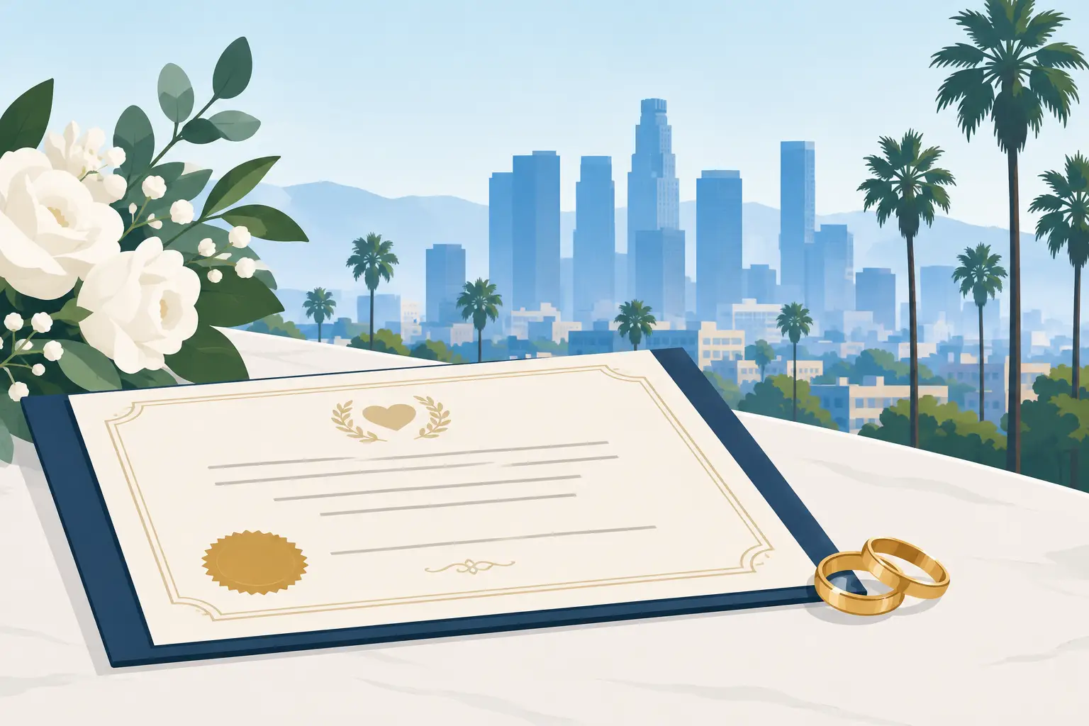 When You Get a Marriage Certificate in LA